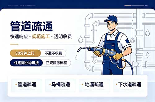 南昌管道疏通
