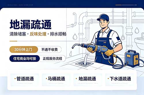 南昌地漏疏通