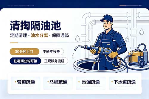 南昌清掏隔油池