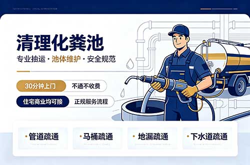 南昌清理化粪池